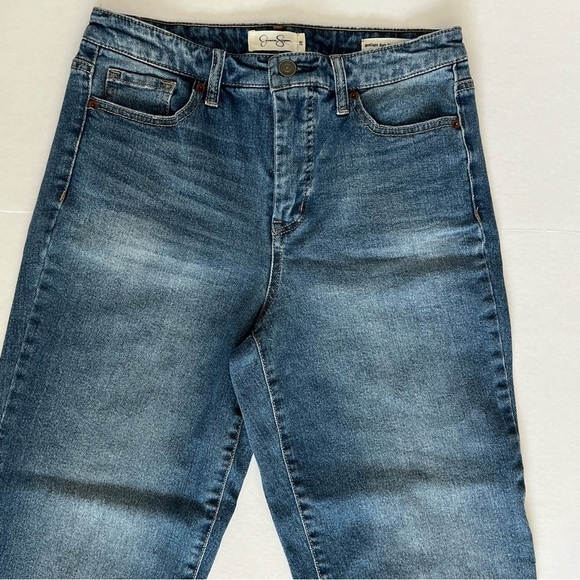 Jessica Simpson Spotlight High rise Straight ankle jeans in lucky star size 28 - Picture 3 of 15